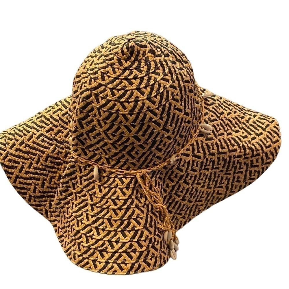 Panama Jack Women's Paper Braid Sun Hat O/S - Picture 4 of 9